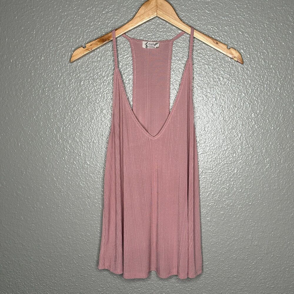 Free People Intimately Racerback tank size small pink